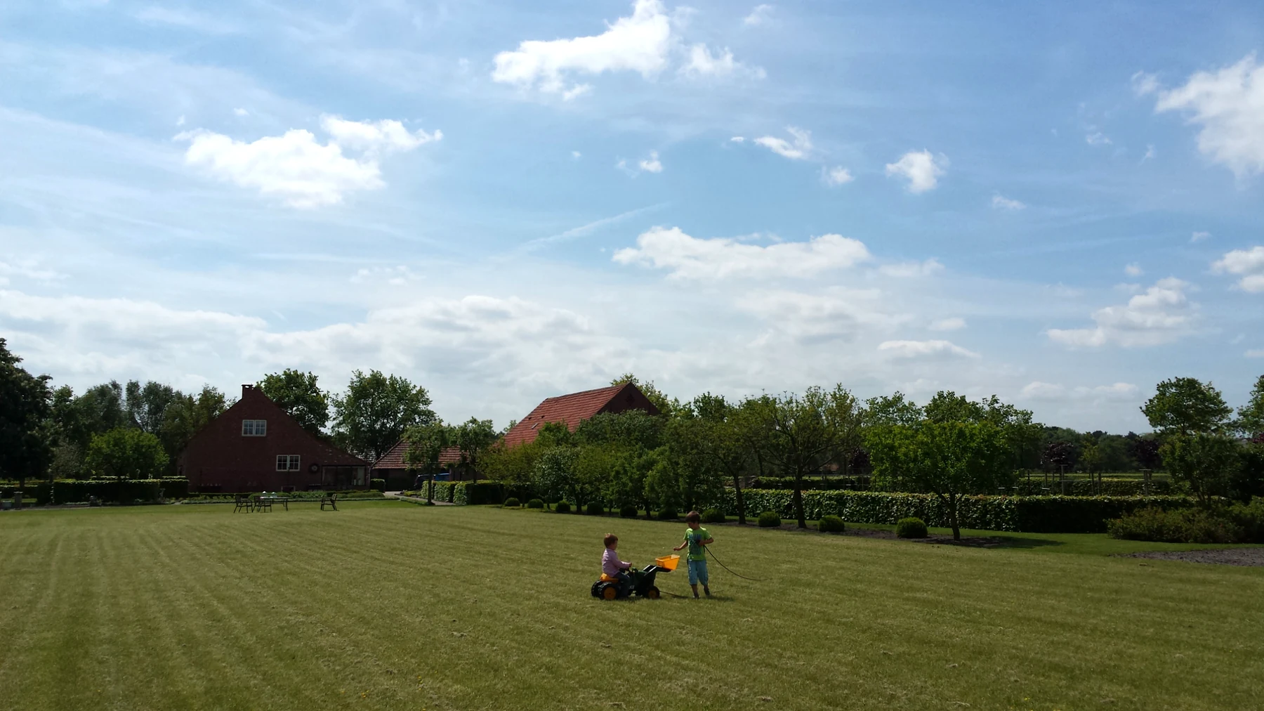 Tuin en buitenruimte van Het Galders Erf